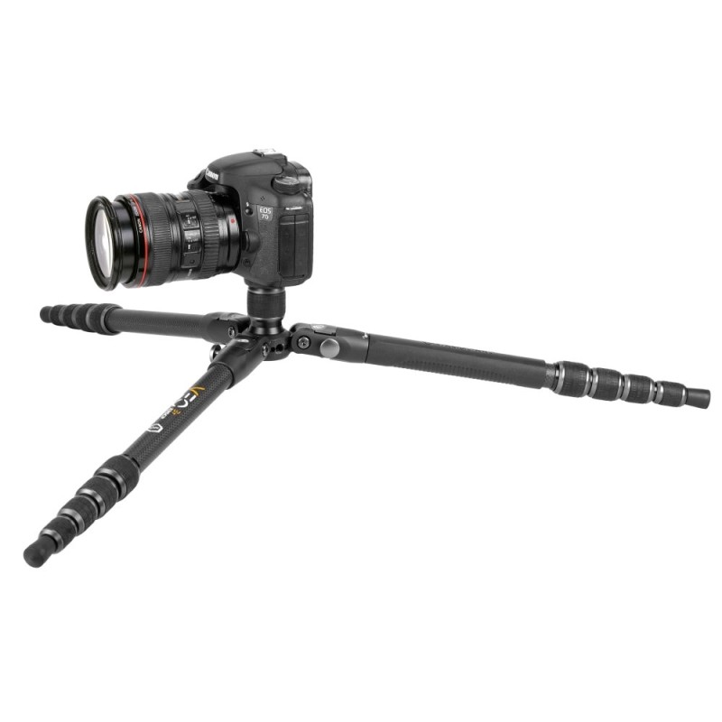 Vanguard Veo 3T 235CP - Trípode de viaje de carbono, rótula de paneo