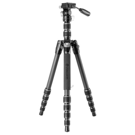 Vanguard Veo 3T 265HCP - Trípode de viaje de carbono, rótula de paneo
