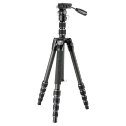 Vanguard Veo 3T 265HCP - Trípode de viaje de carbono, rótula de paneo