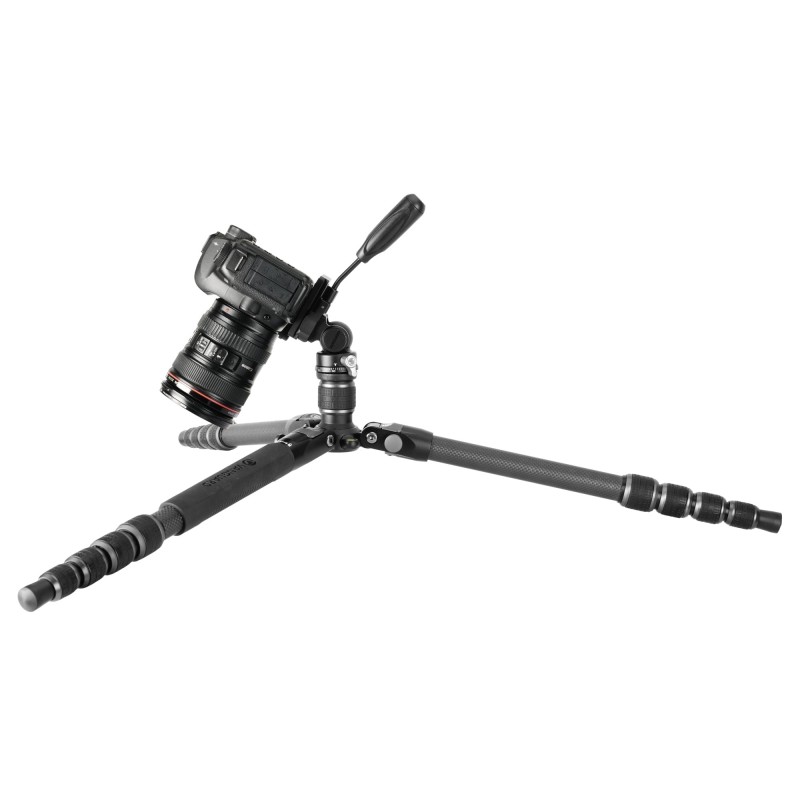 Vanguard Veo 3T 265HCP - Trípode de viaje de carbono, rótula de paneo