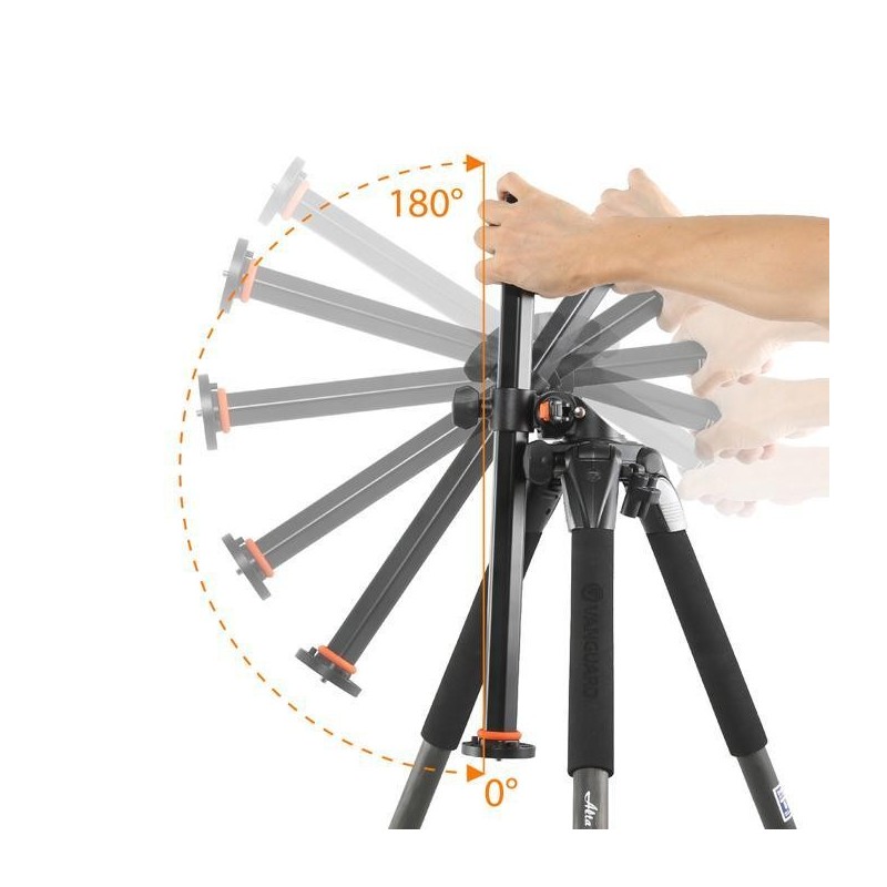 Vanguard Alta Pro 263AP - Trípode de aluminio, rótula de 3 vías