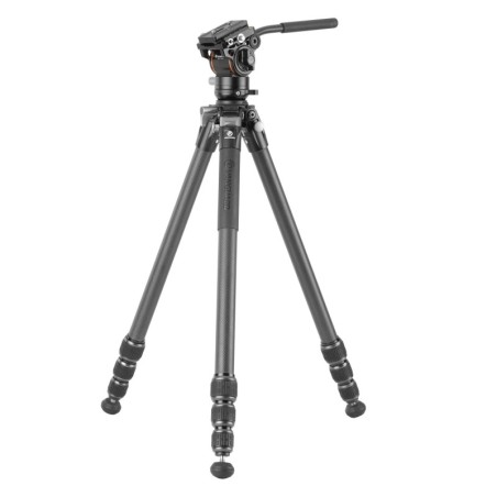 Vanguard Alta Pro 3VL 264CV14 - Trípode de vídeo de carbono, rótula Veo PV-14