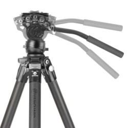 Vanguard Alta Pro 3VL 264CV14 - Trípode de vídeo de carbono, rótula Veo PV-14