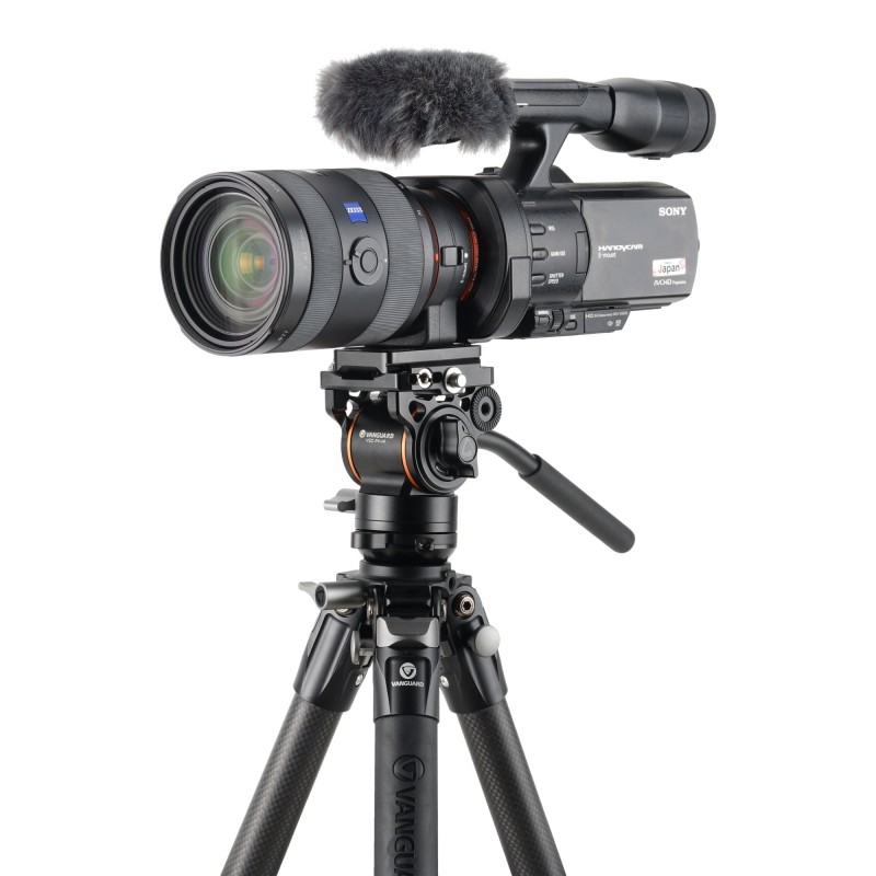 Vanguard Alta Pro 3VL 264CV14 - Trípode de vídeo de carbono, rótula Veo PV-14