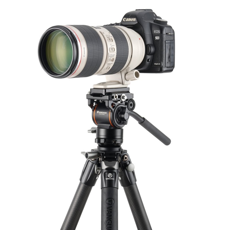 Vanguard Alta Pro 3VL 264CV14 - Trípode de vídeo de carbono, rótula Veo PV-14