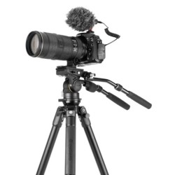 Vanguard Alta Pro 3VL 303AV18 - Trípode de vídeo de aluminio, rótula Veo PV-18