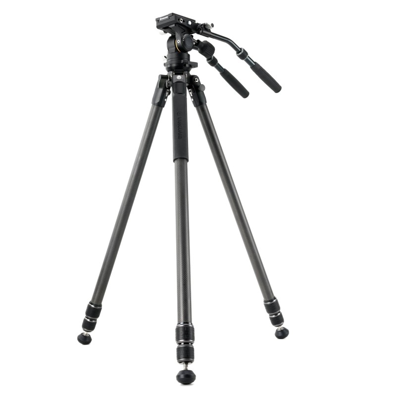 Vanguard Alta Pro 3VL 303CV18 - Trípode de vídeo de carbono, rótula Veo PV-18