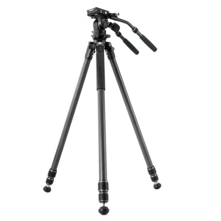 Vanguard Alta Pro 3VL 303CV18 - Trípode de vídeo de carbono, rótula Veo PV-18