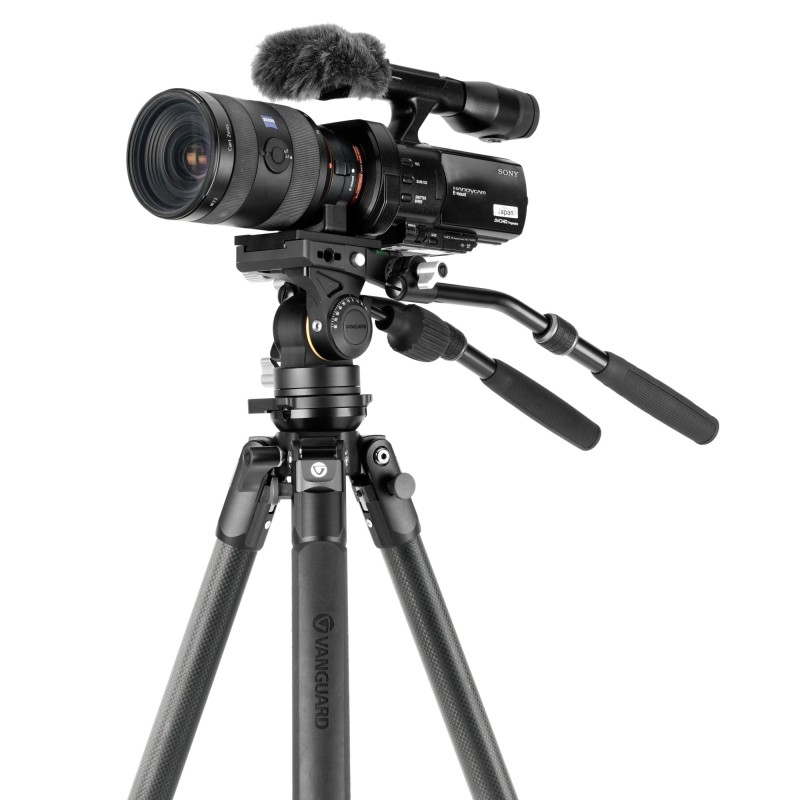 Vanguard Alta Pro 3VL 303CV18 - Trípode de vídeo de carbono, rótula Veo PV-18