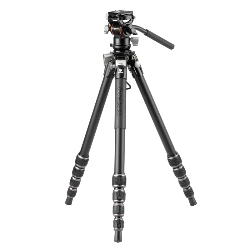 Vanguard Alta Pro 3VLT 235AV10 - Trípode de vídeo compacto de aluminio, rótula Veo PV-10