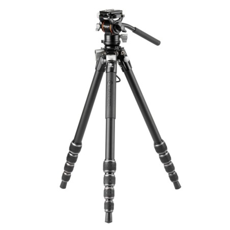 Vanguard Alta Pro 3VLT 235AV10 - Trípode de vídeo compacto de aluminio, rótula Veo PV-10