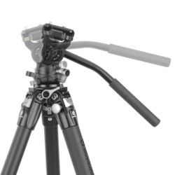 Vanguard Alta Pro 3VLT 235AV10 - Trípode de vídeo compacto de aluminio, rótula Veo PV-10