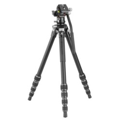 Vanguard Alta Pro 3VLT 235AV10 - Trípode de vídeo compacto de aluminio, rótula Veo PV-10