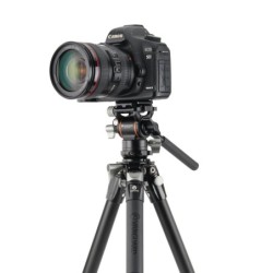 Vanguard Alta Pro 3VLT 235AV10 - Trípode de vídeo compacto de aluminio, rótula Veo PV-10