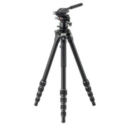 Vanguard Alta Pro 3VLT 235AV12 - Trípode de vídeo compacto de aluminio, rótula Veo PV-12