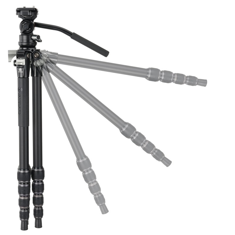 Vanguard Alta Pro 3VLT 235AV12 - Trípode de vídeo compacto de aluminio, rótula Veo PV-12