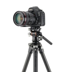 Vanguard Alta Pro 3VLT 235CV10 - Trípode de vídeo compacto de carbono, rótula Veo PV-10