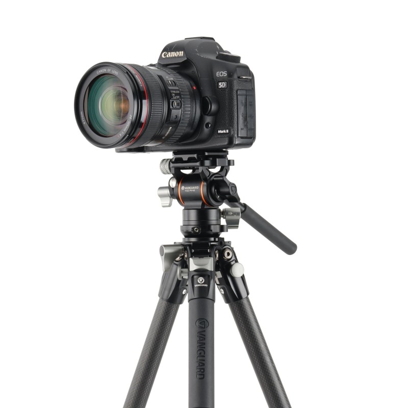 Vanguard Alta Pro 3VLT 235CV10 - Trípode de vídeo compacto de carbono, rótula Veo PV-10