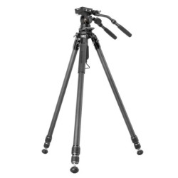 Vanguard Alta Pro 3VRL 303CV18 - Trípode de vídeo de carbono, rótula Veo PV-18
