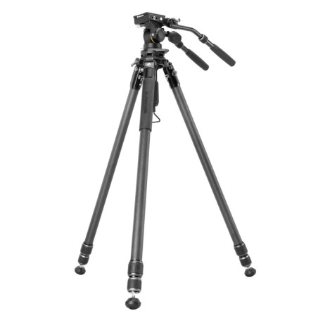 Vanguard Alta Pro 3VRL 303CV18 - Trípode de vídeo de carbono, rótula Veo PV-18