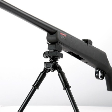 Vanguard Equalizer 1QS - Bípode con adaptador picatinny
